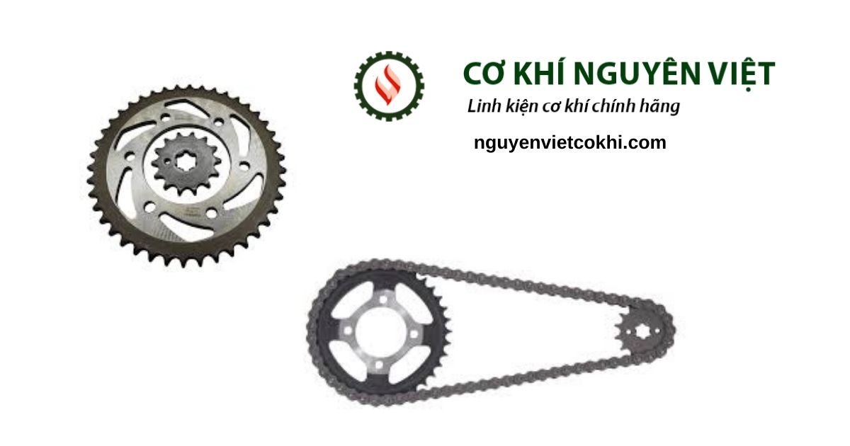 Cấu tạo nhông xích xe máy: Chi tiết bộ phận, nguyên lý và cách bảo dưỡng